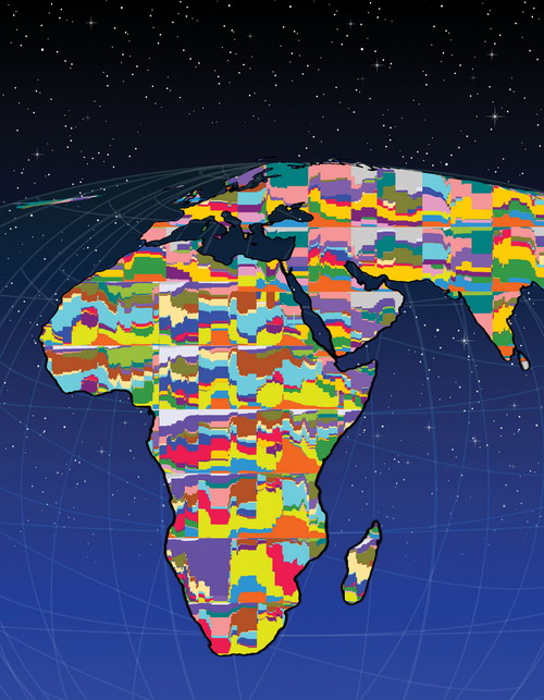 Forrás: Human Genome Diversity Project